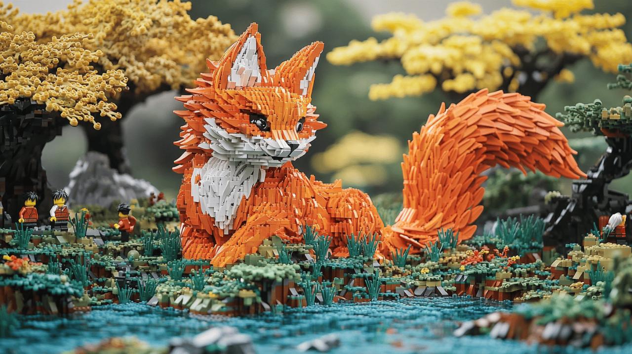 Guide ultime : Assembler un LEGO Naruto Kurama Bijuu spectaculaire